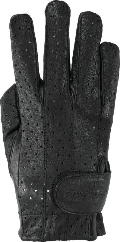 Kuryakyn Leather By River Road Tucson Leather Perforated Gloves Black Womens - 2XL 094505 094505 User 3