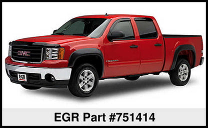 EGR 07-13 GMC Sierra LD 5.8ft Bed Rugged Look Fender Flares - Set 751414 751414 Thumbnail