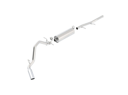Borla 09-13 Chevrolet Silverado/GMC Sierra 1500 4.8L/5.3L/6.0L Side Exit Catback Exhaust 140343 140343 Photo - Primary