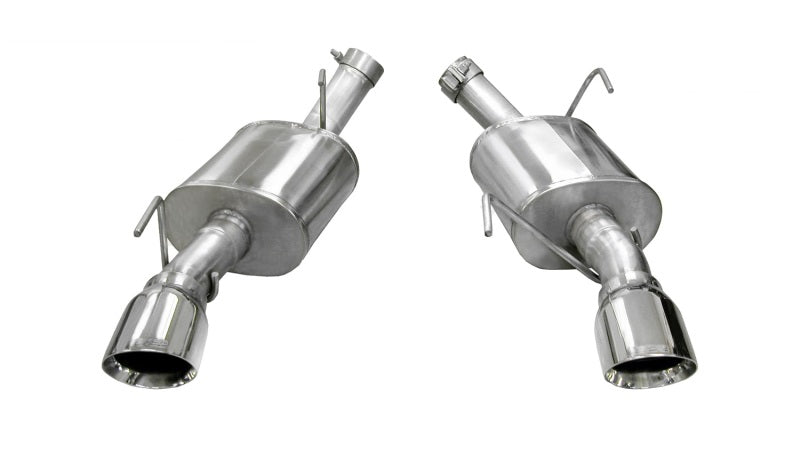 Corsa Performance 05-10 Ford Mustang Shelby GT500 5.4L V8 Polished Xtreme Axle-Back 14314 Photo - Primary