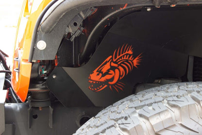 Fishbone Offroad 07-18 Jeep Wrangler JK Inner Fender Accent Plate FB31117 FB31117 Photo - lifestyle view