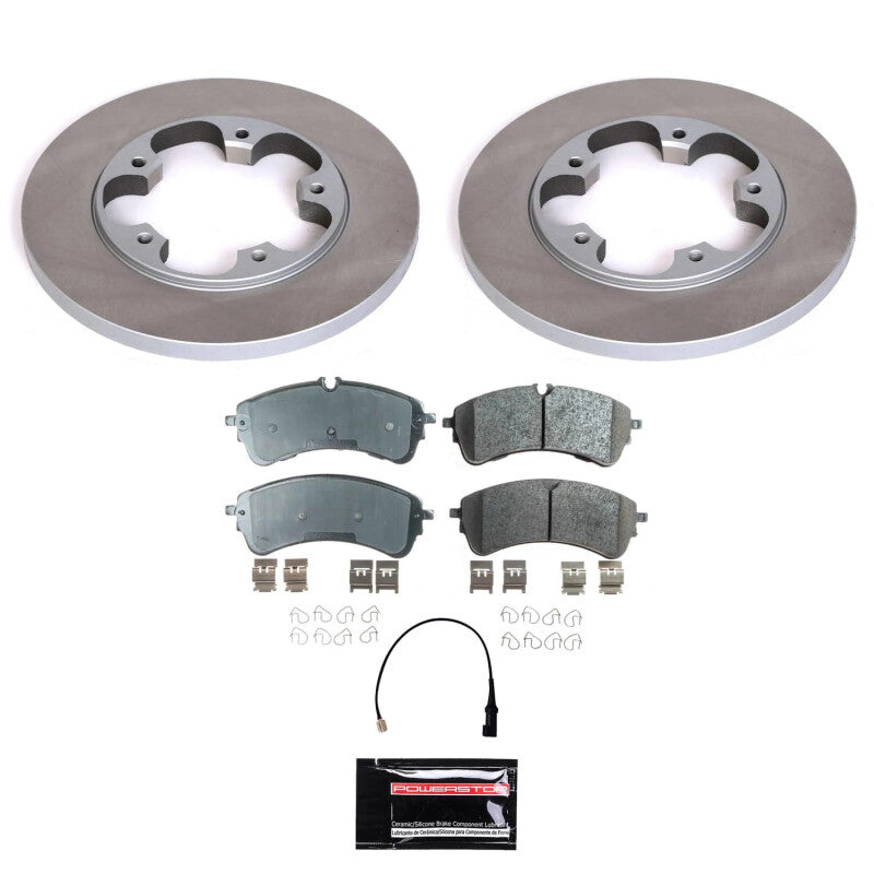 PowerStop Power Stop 2021 Ford Transit-350 Rear Semi-Coated Rotor Kit SC9057 SC9057 Photo - Primary