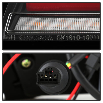 SPYDER 11-17 BMW 5 Series F10 F18 M5  Sequential Turn Signal LED Tail Light - BK ALT-YD-BMWF1011-BK 5088512 5088512 User 4