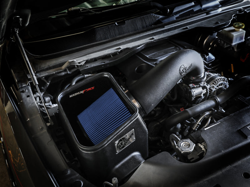 aFe Magnum FORCE Stage-2 Pro 5R Cold Air Intake System 19-22 Dodge RAM 1500 V8-5.7L HEMI 54-13075R 54-13075R Photo - Mounted