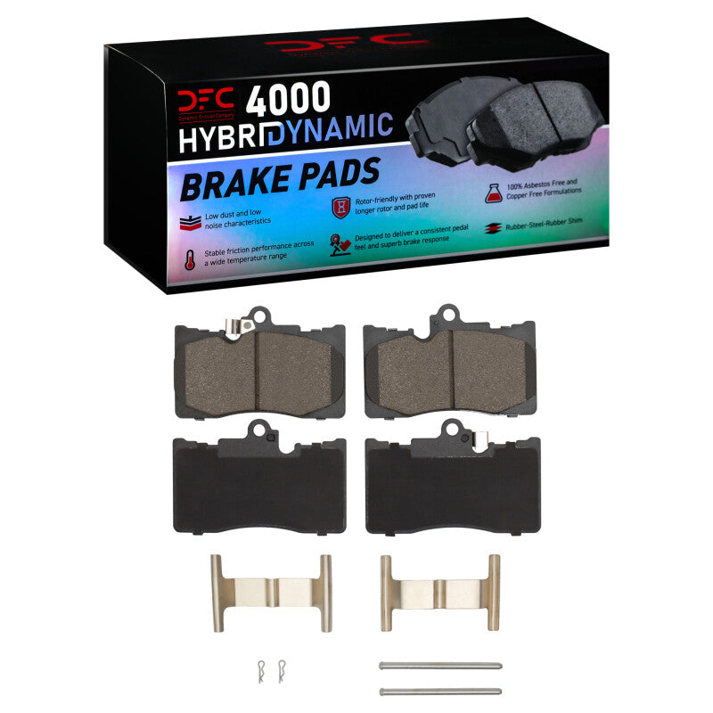 DFC DFC 4000 HybriDynamic Brake Pads Brakes, Rotors & Pads Brake Pads - OE main image