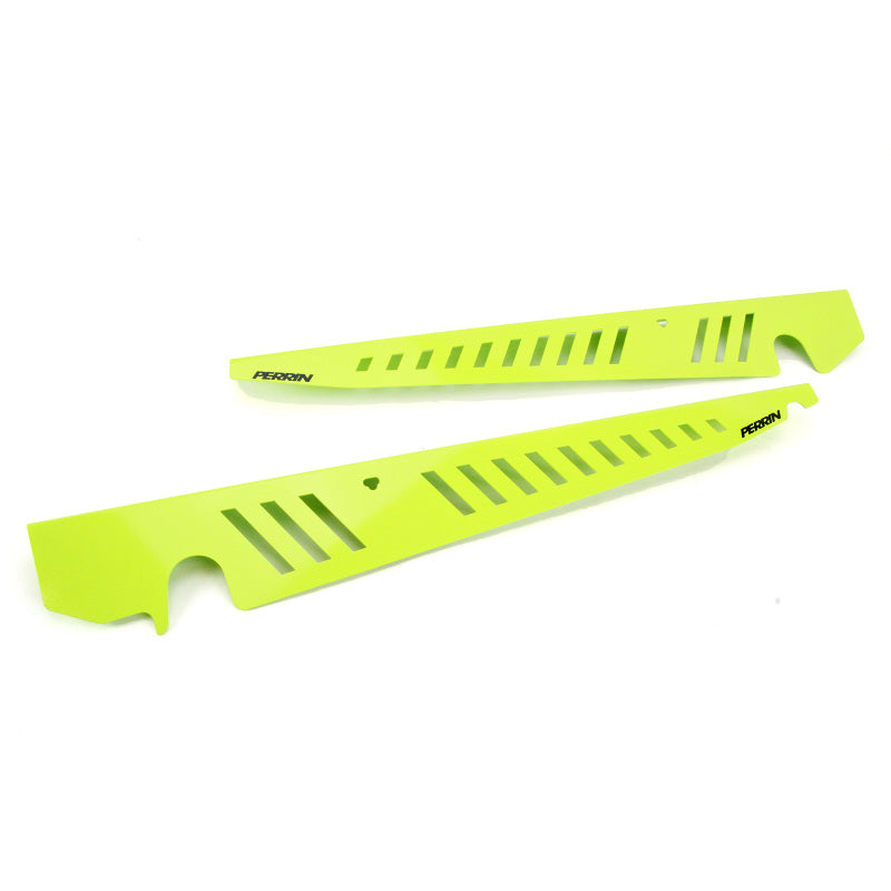 Perrin 2015+ Subaru WRX/STI Fender Shroud Set - Neon Yellow PSP-ENG-550NY PSP-ENG-550NY Photo - Primary