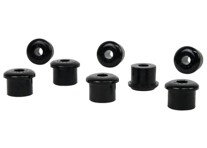 Whiteline 10/65-73 Ford Mustang Rear Spring Eye Rear and Shackle Bushings (35mm OD/15mm ID) W71412 W71412 Photo - Primary