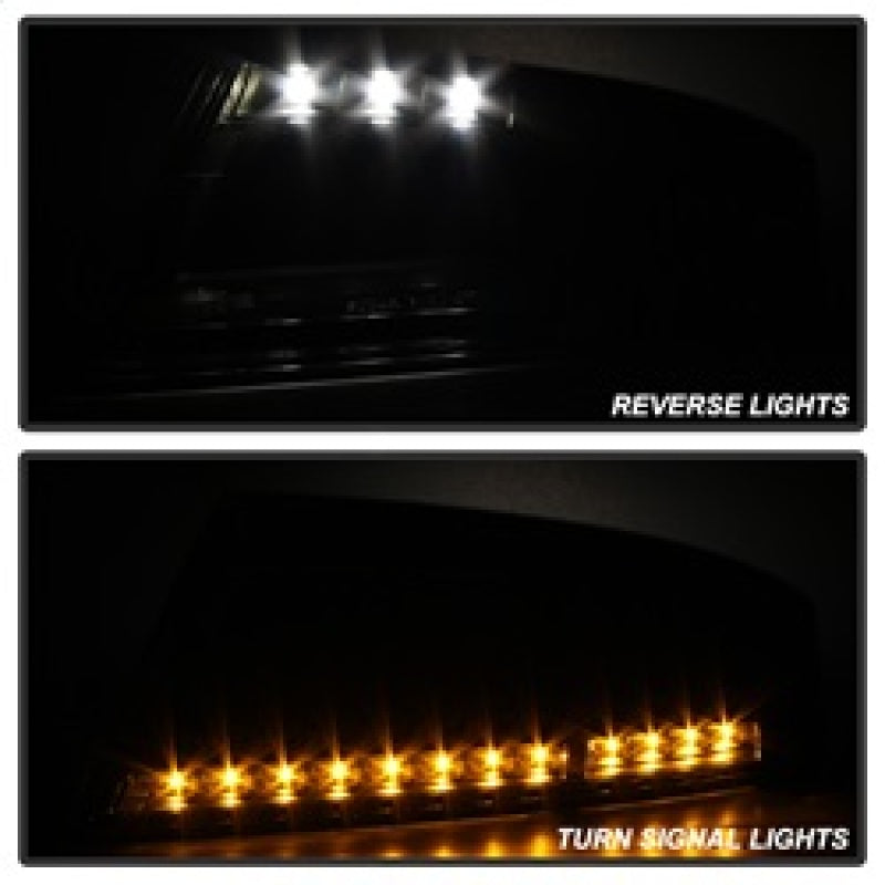 Spyder Audi TT 07-12 LED Tail Lights Black ALT-YD-ATT07-LED-BK 5081674 5081674 Photo - Unmounted