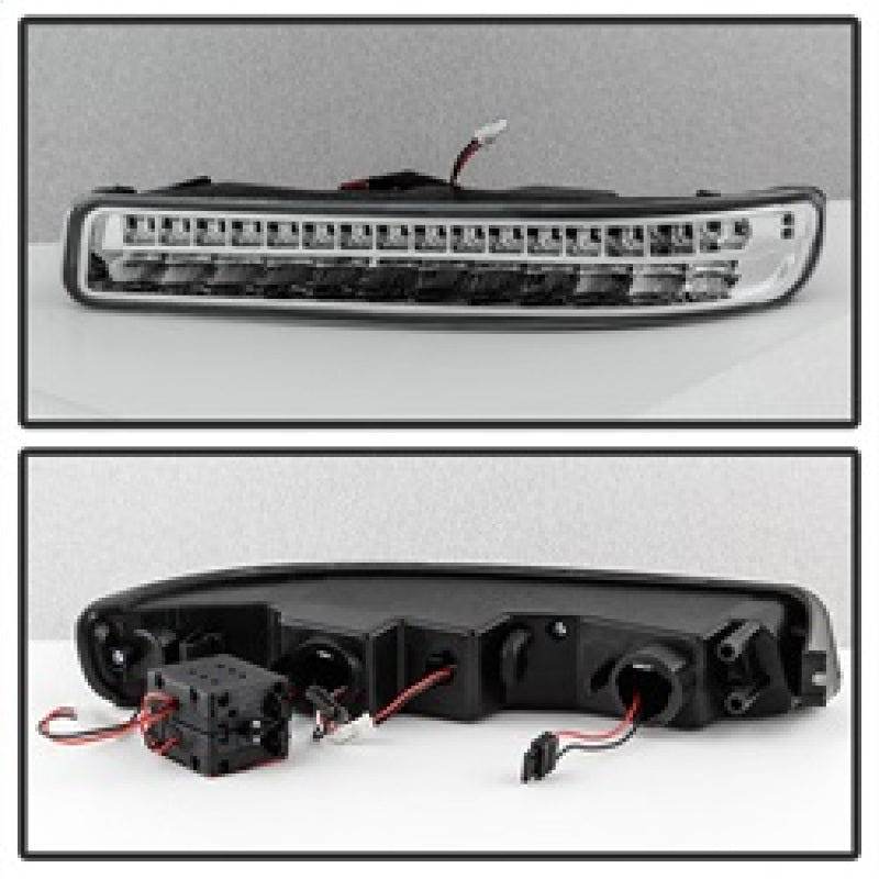 SPYDER xTune 99-06 GMC Sierra (Excl Denali) Full LED Bumper Lights - Chrome (CBL-GSI99-LED-C) 9029318 9029318 Photo - Unmounted