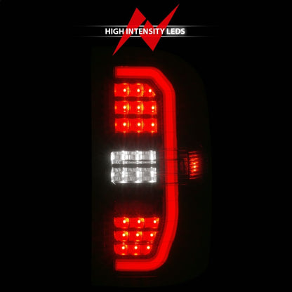 ANZO 14-18 GMC Sierra 1500 Full LED Taillights Black Housing Smoke Lens (w/C Light Bars) 311465 311465 Photo - Unmounted