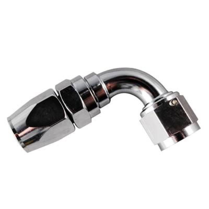 Fragola -6AN x 90 Degree Pro-Flow Hose End Chrome 229006-CH 229006-CH Photo - Primary