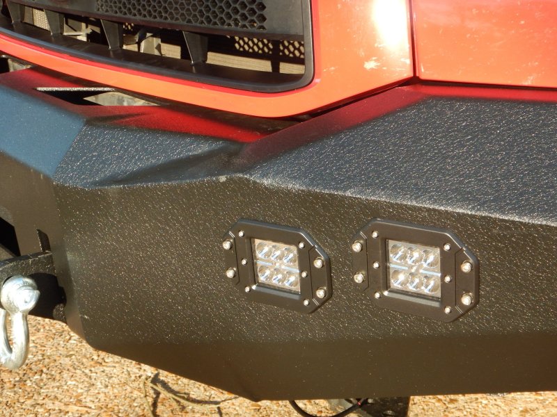 DV8 Offroad 07-13 Toyota Tundra Front Bumper FBTT2-02 FBTT2-02 Photo - Close Up