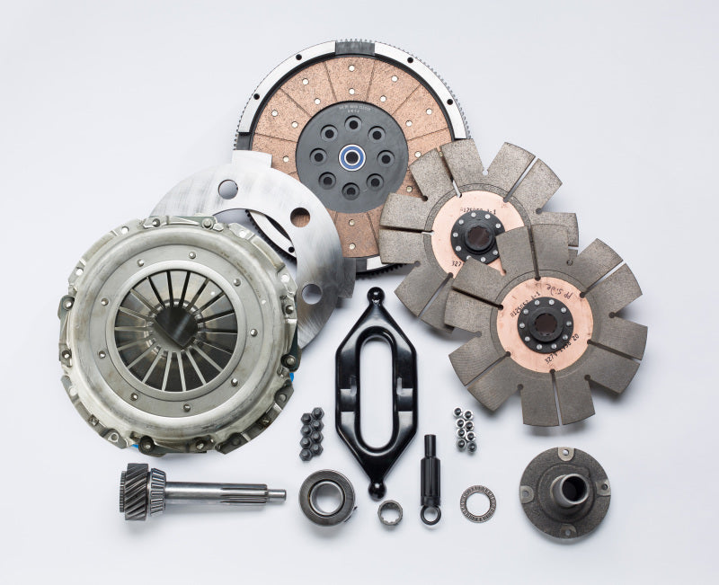 South Bend Clutch 94-04 Dodge NV4500 SFI Comp Dual Disc Clutch Kit (w/ Input Shaft) DDC3850-5K Photo - Primary