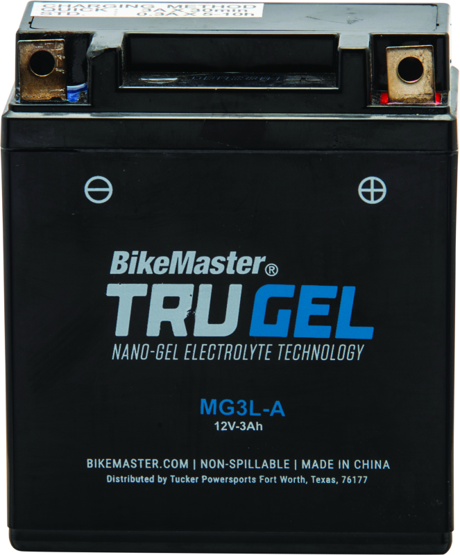 BikeMaster Trugel Battery MG3L-A 780529 780529 Photo - Primary