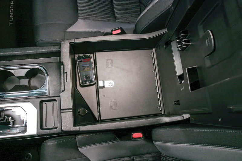 Tuffy Products Tuffy Console Safe W/ Keyed Lock For Toyota Tundra W/ Flow Thru Console 323-01 323-01 Photo - Primary