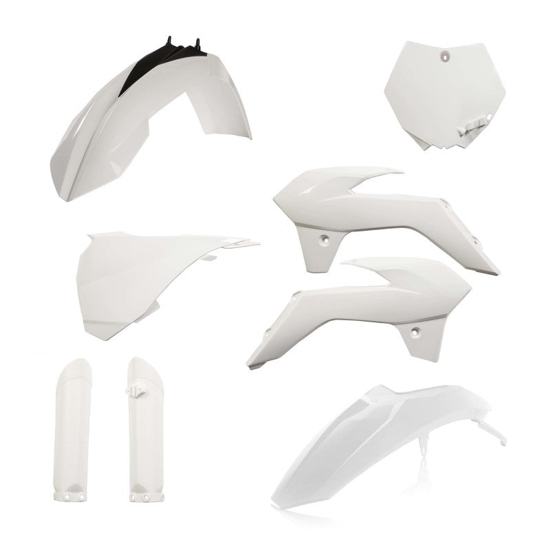 Acerbis 13-17 KTM SX85 (No Side Panels Includes L Air Box Cover) Full Plastic Kit - White 2314340002 2314340002 Photo - Primary