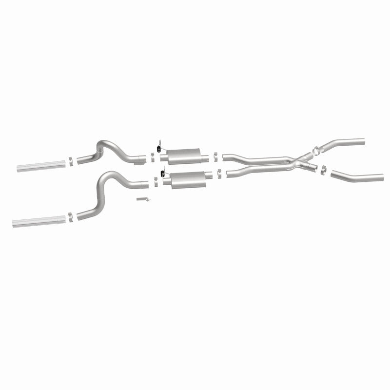 MagnaFlow Ford Mustang Street Series Crossmember-Back Performance Exhaust System 15817 360 Degree Image Set