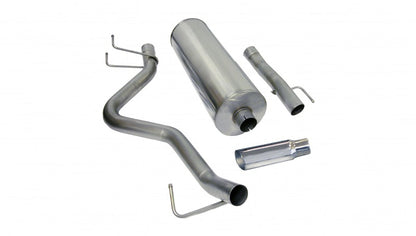 Corsa Performance 06-07 Dodge Ram Quad Cab/Short Bed 1500 4.7L V8 Polished Sport Cat-Bac 24404 Photo - Primary