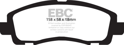 EBC Disc Brake Pad Set DP41753R Photo - Primary