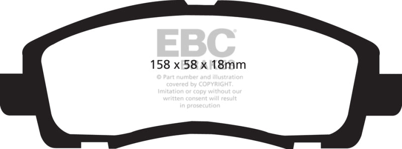 EBC Disc Brake Pad Set DP31753C Photo - Primary