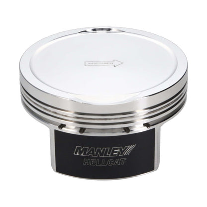 Manley Chrysler 6.2L Hemi Platinum Pistons 4.090in Bore -6.5cc Dish 3.579in stroke 597900C-8 597900C-8 Photo - out of package