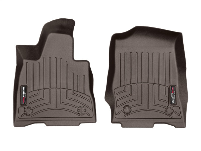 WeatherTech WT FloorLiner - Front - Cocoa Floor Mats Floor Mats - Rubber main image