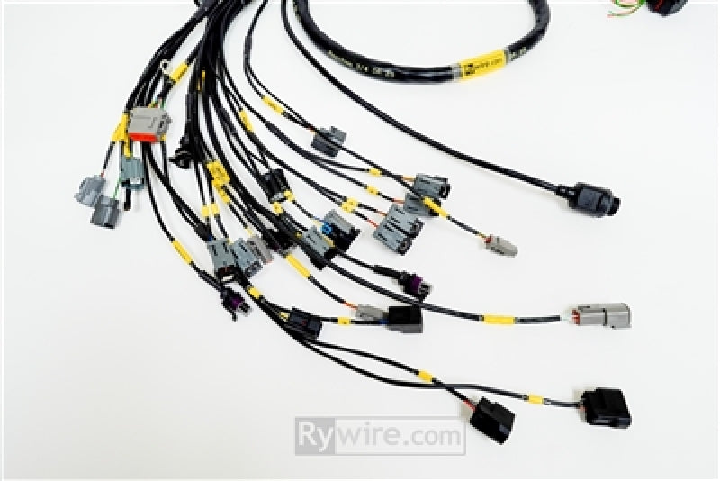 Rywire Honda B-Series (w/Syvecs SV7 ECU) Eng Harn w/OBD1 Alt/EV1 Inj/AEM IAT & MAP (Adapter Req) RY-B-SYVEC-S7