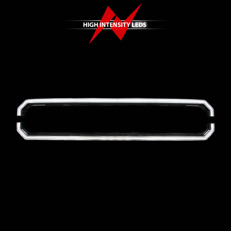 ANZO 21-23 Ford F150 Black Housing Full LED Light Tube Front Grille 901029 901029 Photo - Unmounted