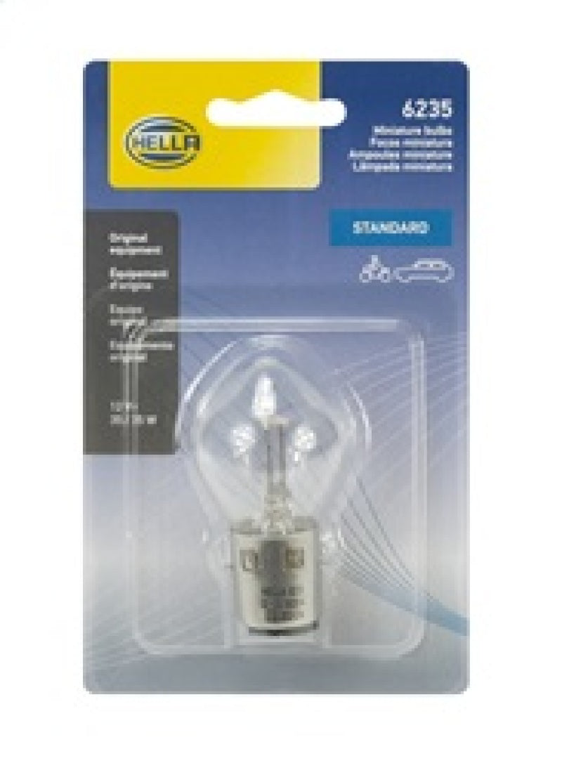 Hella Bulb 6235 12V 35/35W Ba20D B11 S2 Sb 6235SB 6235SB Photo - in package