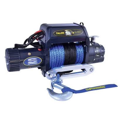 Superwinch 9500 LBS Integrated 12 VDC 3/8in x 80ft Synthetic Rope Talon 9.5iSR Winch 1695211 1695211 Photo - Unmounted