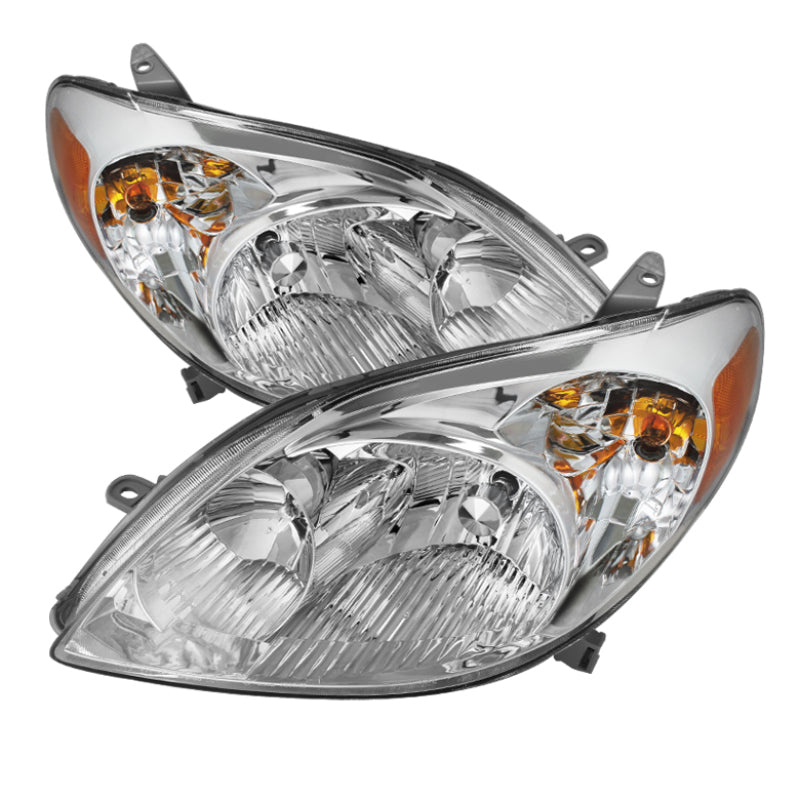 SPYDER Xtune Toyota Matrix 03-08 Crystal Headlights Chrome HD-JH-TM03-AM-C 9023729 9023729 Photo - Primary