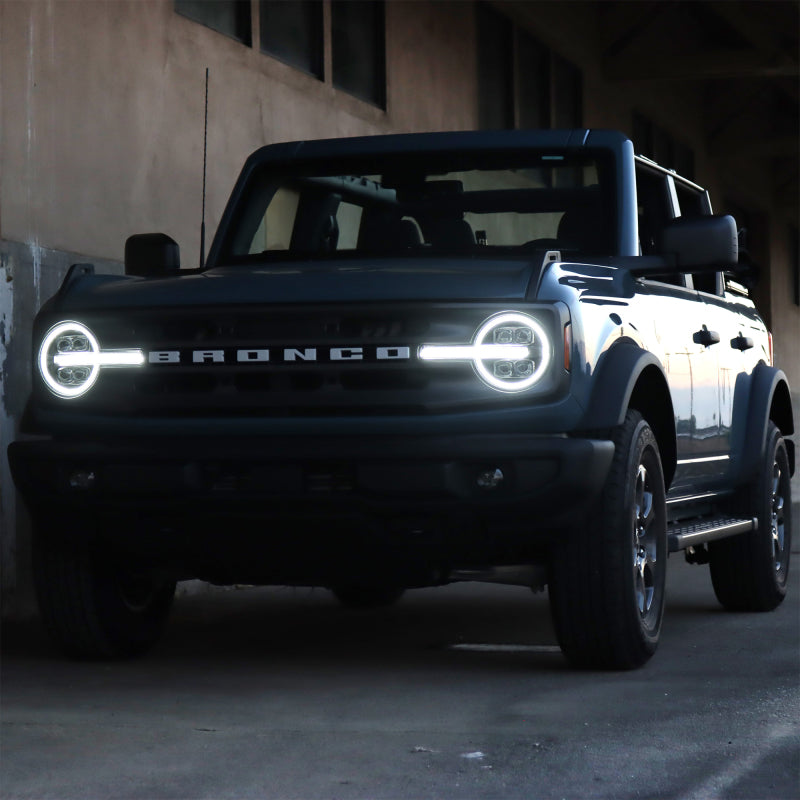 AlphaRex 21-23 Ford Bronco NOVA LED Projector Headlights Black 880260 880260 User 1