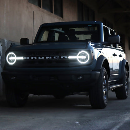 AlphaRex 21-23 Ford Bronco NOVA LED Projector Headlights Black 880260 880260 User 1