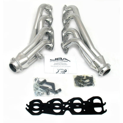 JBA 96-00 GM Truck 7.4L Voretc w/o A.I.R. 1-3/4in Primary Silver Ctd Cat4Ward Header 1822SJS 1822SJS Photo - Primary