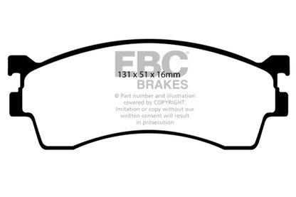 EBC Disc Brake Pad Set DP21409 Photo - Primary