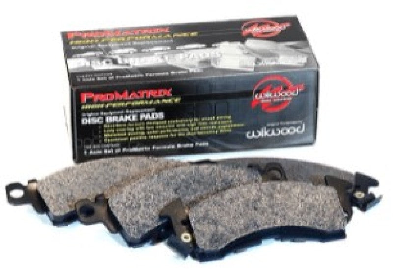 Wilwood Pad Set Promatrix D1399 150-D1399K 150-D1399K User 1