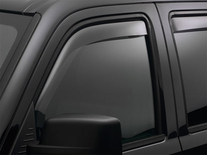 WeatherTech 09-13 Dodge Journey Front Side Window Deflectors - Light Smoke 70490 70490 Photo - Mounted
