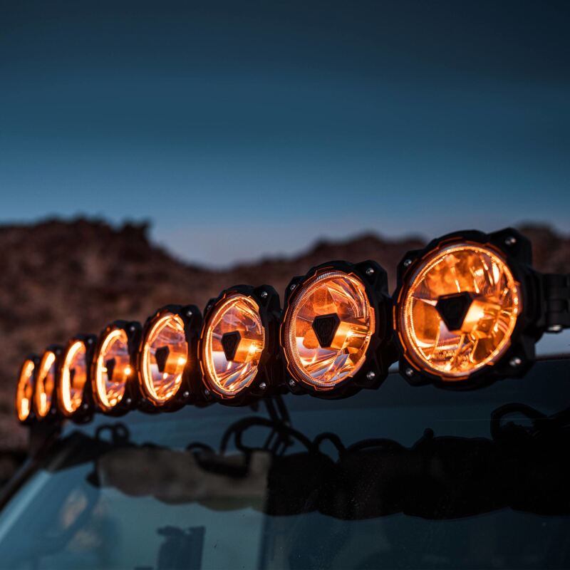 KC HiLiTES Gravity Titan LED Light Bar - 50in. (8-Light) 91418 91418 Photo - lifestyle view