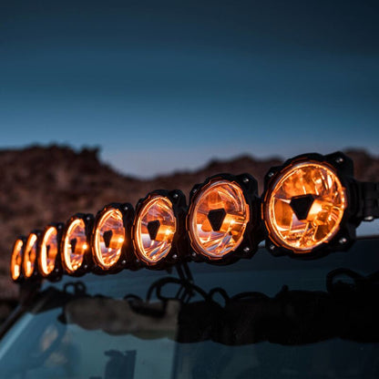 KC HiLiTES Gravity Titan LED Light Bar - 50in. (8-Light) 91418 91418 Photo - lifestyle view
