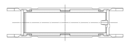 ACL Ford Coyote 5.0L V8 Standard Size High Performance Main Bearing Set 5M5655H-STD 5M5655H-STD Technical Drawing