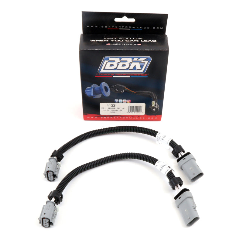 BBK 16-20 GM Camaro 6.2L SS Manual Trans O2 Sensor Wire Harness Extensions (Rear) 11221 11221 Photo - Primary