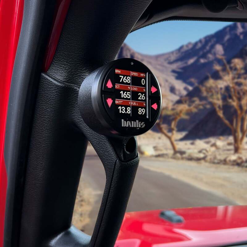 Banks Power 18-23 Jeep Wrangler/Gladiator - iDash Stealth Single Gauge Pod Kit 63371 63371 User 6