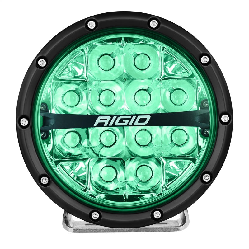 Rigid Industries 360-Series 6in LED Off-Road Spot Beam - RGBW (Pair) 36412 36412 Photo - Unmounted