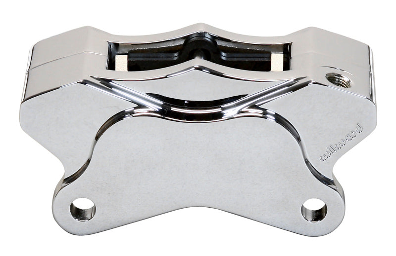 Wilwood Caliper-GP310 Chrome R/H Rear Sprocket 1.25in Pistons .35in Disc 120-10174 120-10174 Photo - Primary