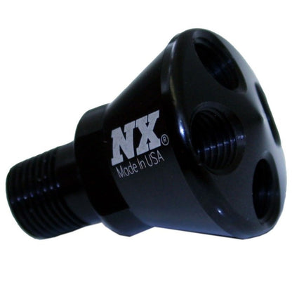 Nitrous Express Micro Showerhead Distribution Block; 4 Port 15010B Photo - Primary