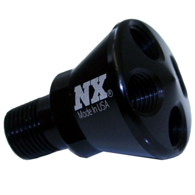 Nitrous Express Micro Showerhead Distribution Block; 4 Port 15010B Photo - Primary