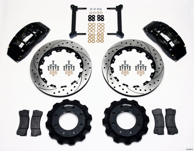 Wilwood TC6R Front Kit 16.00in Drilled 1999-2010 GM H2 Truck/SUV 2500 140-8996-D 140-8996-D Photo - Primary