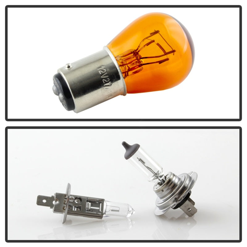 Spyder GMC Sierra 14-16 Projector Headlights Light Bar DRL Black PRO-YD-GS14-LBDRL-BK 5080523 5080523 Photo - Unmounted