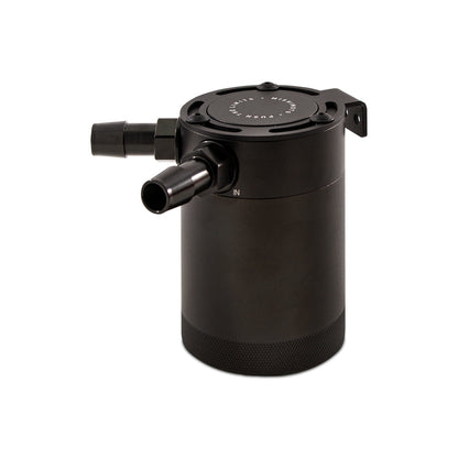 Mishimoto Compact Baffled Oil Catch Can - 2-Port MMBCC-CBTWO-BK MMBCC-CBTWO-BK Photo - Primary