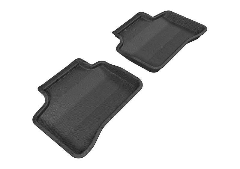 3D MAXpider 20092015 Mercedes-Benz GLK-Class X204 Kagu 2nd Row Floormats - Black L1MB05121509 L1MB05121509 Photo - Primary